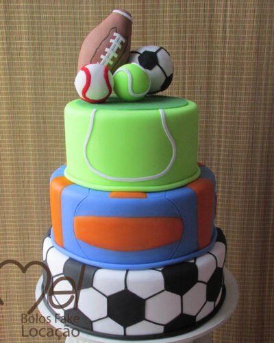 Bolo de Esportes "Bolas" cod02