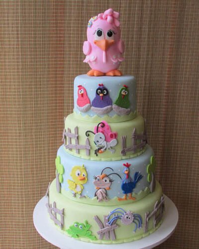 Bolo Galinha Pintadinha cod06