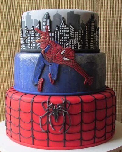 Bolo Homem Aranha