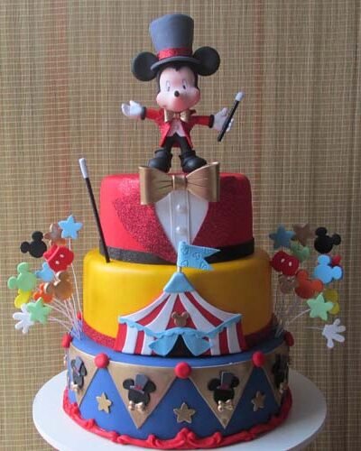 Bolo Mickey Circo