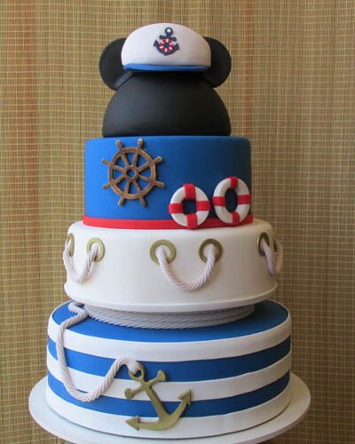 Bolo Mickey Marinheiro