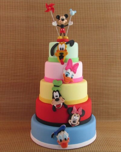 Bolo Mickey Turma