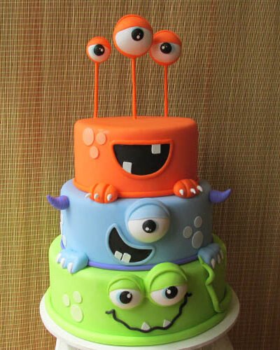 Bolo Monstrinhos