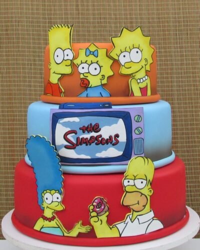 Bolo Os Simpsons
