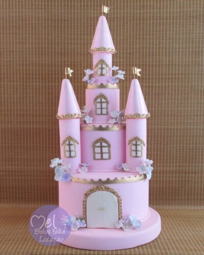Bolo Princesas Castelo