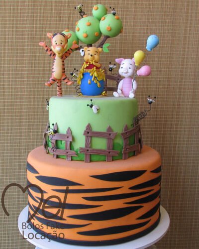 Bolo Ursinho Pooh
