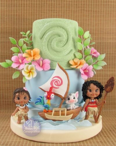 Bolo Moana Baby